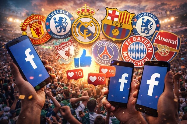 clubs foot réseaux sociaux