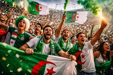 supporters algériens